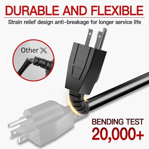 Skrizcable 25 FT Outdoor Extension Cord - Waterproof & Durable