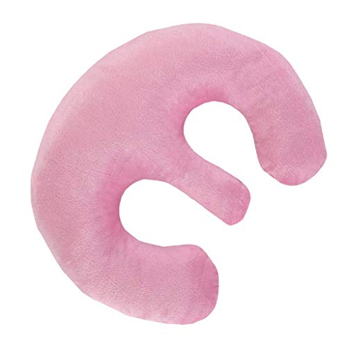 FRECI Breast Support Pillow for Massage & Spa, Comfortable Pink Feminine Bolster, 24x34.5cm