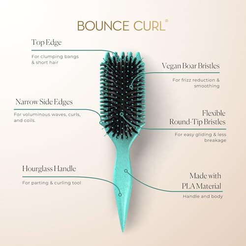 Bounce Curl Volume EdgeLift Brush - 5-in-1 Curl Tool
