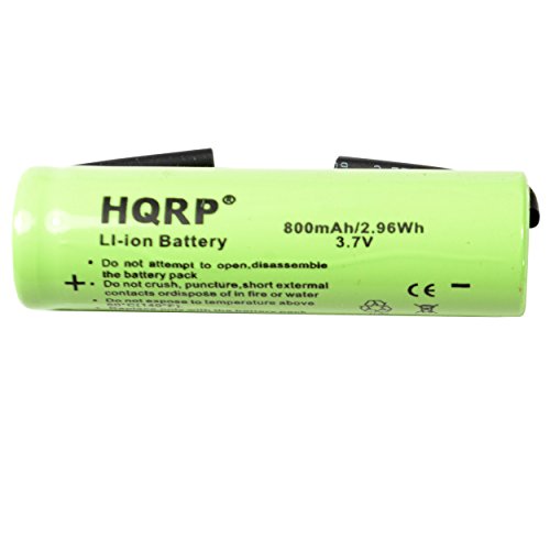 HQRP Battery Works with Philips Norelco 3.7V Li-Ion 422203612390 3611290 3606410 1050CC 1050X 1059X 1280X 1280XCC 1250X 1250XCC 1260X 1290X QT4070 Razor/Shaver + Screwdriver