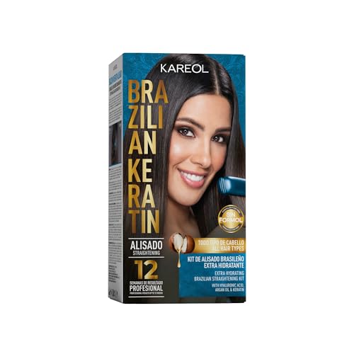 Kareol Brazilian Keratin Hair Treatment Kit - Hydrating & Frizz-Free