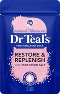 Epsom Salt Soak with Pink Himalayan Salt - Magnesium Relaxation, 3 lbs