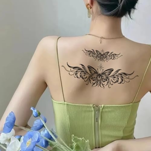 Waterproof Temporary Tattoo Stickers - 9 Sheets
