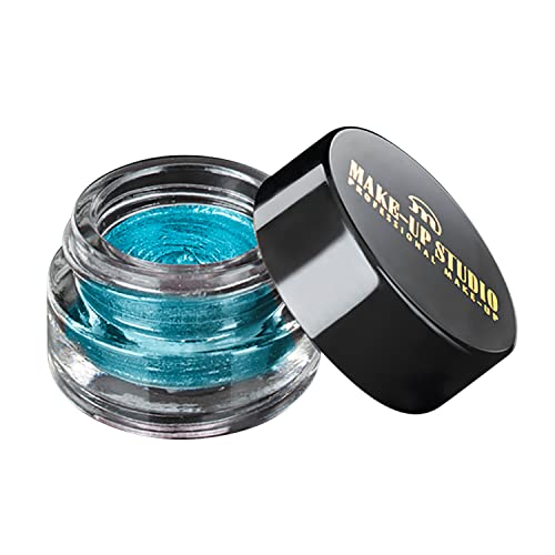 Make-Up Studio Professional Amsterdam Eyeshadow Mousse - For A Perfect Smokey Eye - Waterproof And Stays In Place All Day Long - Real Eye-Catcher - Easy To Apply - Turquoise Treasure - 0.17 Oz