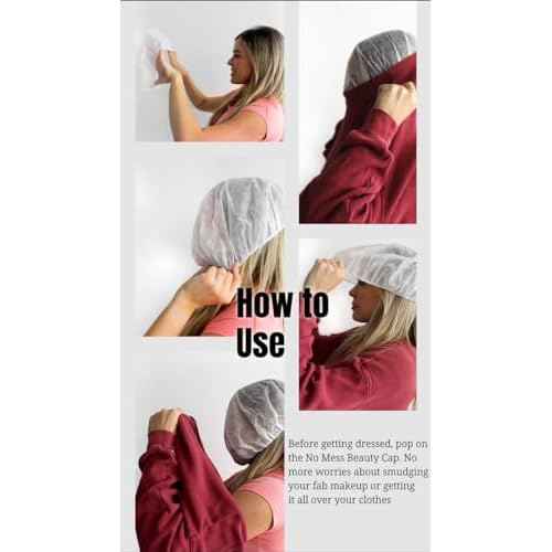 No Mess Beauty Cap - Disposable Cosmetic Mask- 15 Count