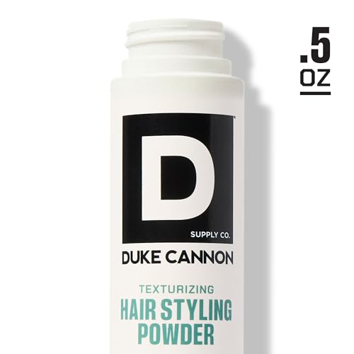 Duke Cannon Men’s Styling Powder Pack - Lightweight Texture & Matte Finish, Long-Lasting Hold for Short & Medium Hair