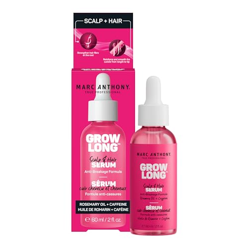 Marc Anthony Grow Long Hair Serum - Anti-Breakage with Rosemary Oil, 2 fl oz