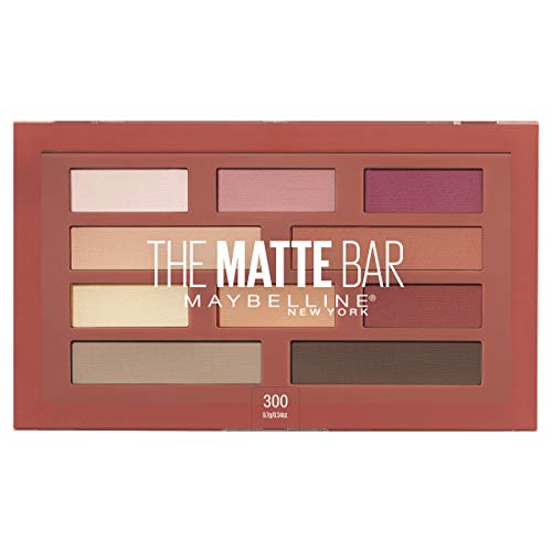 Maybelline The Matte Bar Eyeshadow Palette - 12 Warm Shades