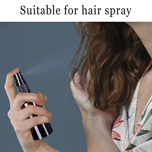 2oz Amber Glass Spray Bottles for Essential Oils (Set of 3)