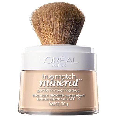 L'Oréal Paris True Match Mineral Loose Powder Foundation, Soft Ivory, 0.35oz