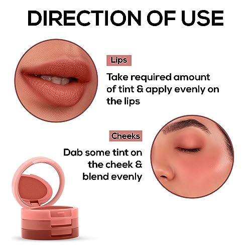 RENEE Glam Stack 3-In-1 Lip & Cheek Tint - 4.5g