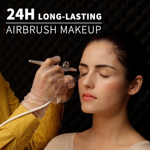 OPHIR 13-Piece Airbrush Makeup Kit - Blush, Eyeshadow, Eyeliner