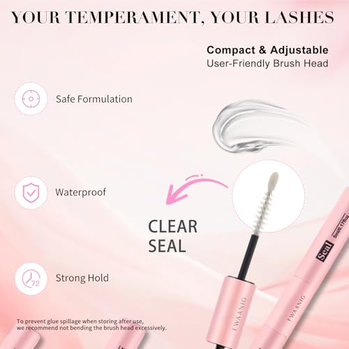 2-in-1 Eyelash Adhesive Bond & Seal - Waterproof, 10ml