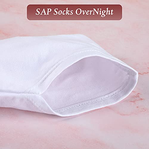 Geyoga 10 Pairs Moisturizing Cotton Socks for Dry Feet