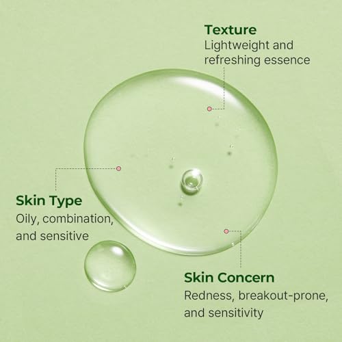 Torriden BALANCEFUL Cica Serum, Facial Essence that Instantly Hydrates, Balances, Soothes and Calms with 5 Different Centella Asiatica Extract for Oily, Combo, and Sensitive Skin