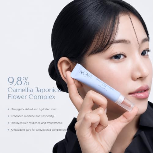 NUNA Camellia Tone Eye Cream - Hydrating Anti-Aging Formula, 0.51 fl oz