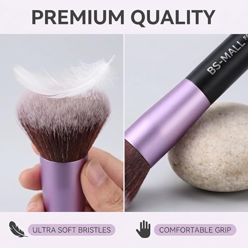 BS-MALL 14-Piece Makeup Brush Set with Travel Case