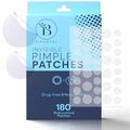 180 Count Hydrocolloid Pimple Patches for Face - Invisible Zit Stickers with S/L Sizes - Day & Night Skin Care