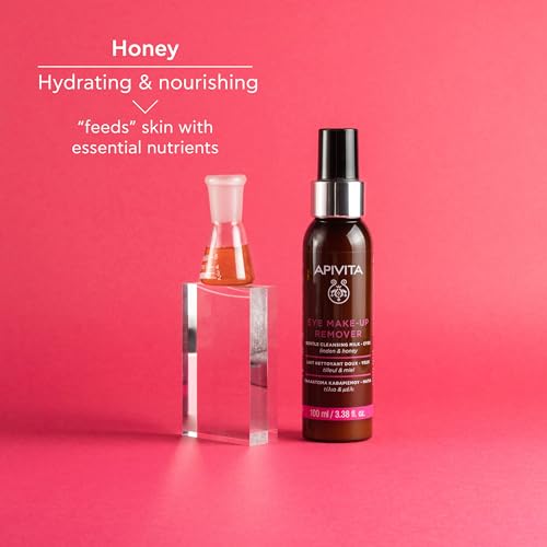 Apivita Eye Makeup Remover Cleansing Milk with Linden & Honey