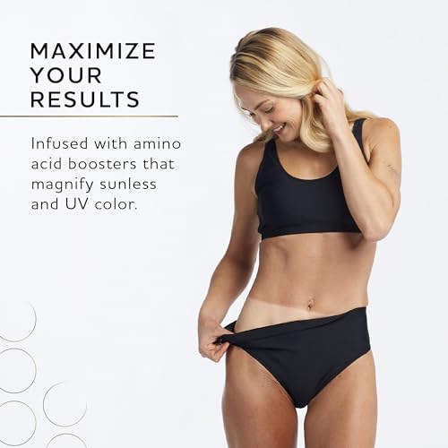 Norvell Pre Sunless Tan Body Buff eXmitt - Exfoliate, Prime and pH Balance, 1 Disposable/Single-Use Exfoliating Mitt for use before Self Tanner