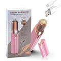 Facial Hair Remover for Women ? Electric Face Razor with Light, Hair Removal for Upper Lip, Chin & Cheeks ? Color Rose Red