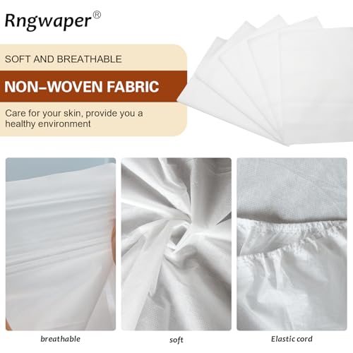50-Pack Disposable Massage Table Fitted Sheets - 36 x 85 Inch Non-Woven