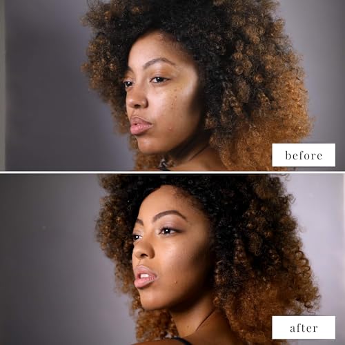 Elizabeth Mott Show Me Your Glow 2-in-1 Powder Highlighter Makeup and Shimmer Eye Shadow - Natural Face Glow Makeup, Cruelty-Free and Paraben-Free - Illuminating Champagne Highlighter (10g)
