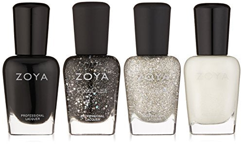 Zoya Nail Polish Quad Set - Winter Wishes Collection, 4 Count