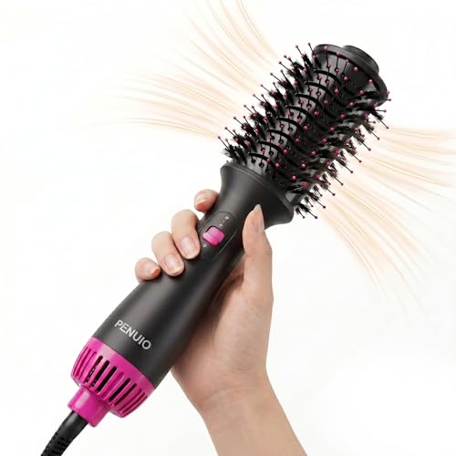 5-in-1 Hair Dryer Brush with Ionic Ceramic - Medium to Long Hair