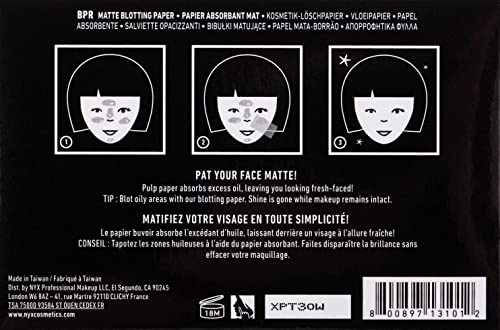 NYX Matte Blotting Paper - Oil Control Sheets