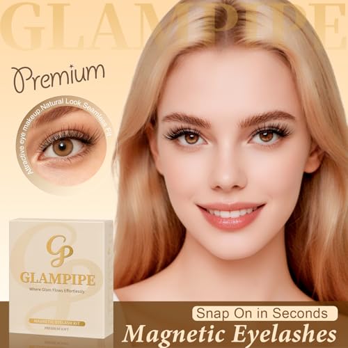 Magnetic Eyelashes No Glue, No Eyeliner Required