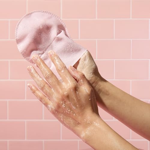 TONYMOLY Plum Bum AHA Exfoliating Bubble Mitt - 1.2 oz
