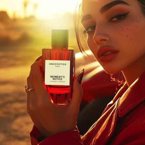 Unscripted. Moments Notice - Bold and Long-Lasting Perfume for Women - Women Perfume with Jasmine, Musk and Vanilla for the Free-Spirited - 3.4 oz