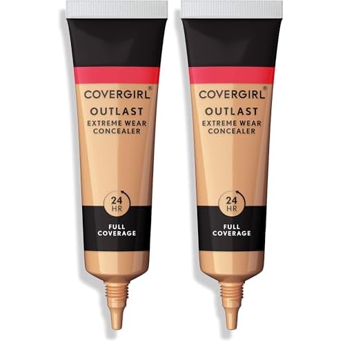 COVERGIRL Outlast Extreme Wear Concealer, Buff Beige 825 (Pack of 2)