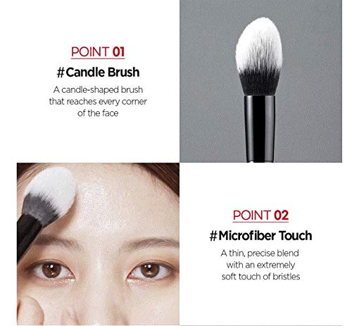JUNG SAEM MOOL Masterclass Powder Brush - Angled Microfiber Makeup Tool
