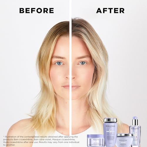 Kerastase Blond Absolu Lumi?re Illuminating Shampoo For Lightened & Highlighted Hair - Intensely Hydrates & Illuminates Shiny Hair, Removes Impurities & Pollution