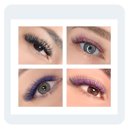 3D W-Shape Dual Core Premade Fan Eyelash Extensions 0.07D
