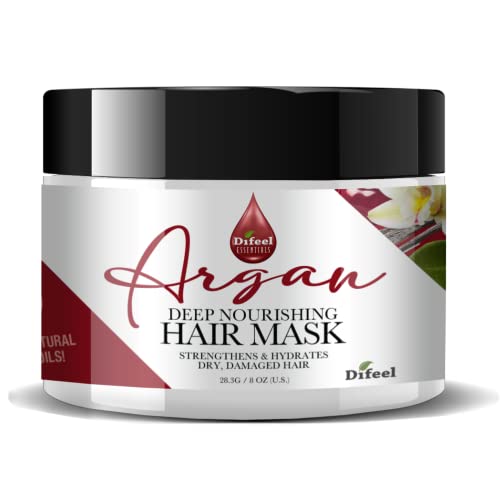 Difeel Essentials Argan Hair Mask - Deep Conditioning 8 oz.