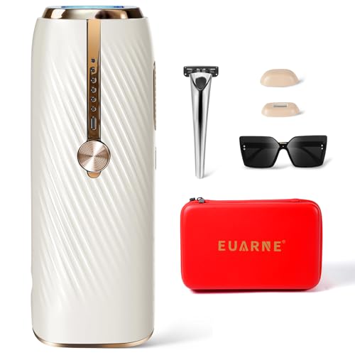 IPL Laser Hair Removal Device for Women - Painless, Fast Results in 2 Weeks