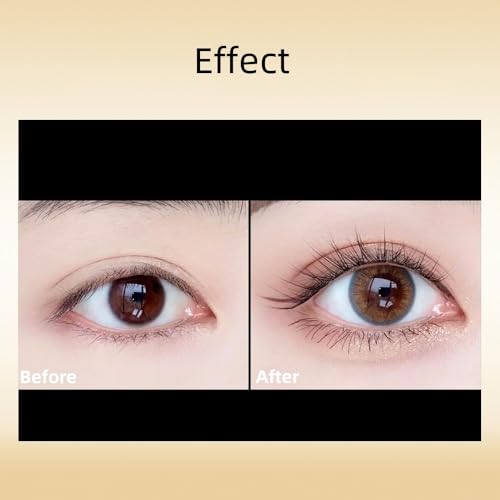 Mascara in Black with Comb Brush, No Clumping, Smudge-Proof, Volume and Length, Long-Lasting Hold, Separates Lashes for Definition, Waterproof Mascara