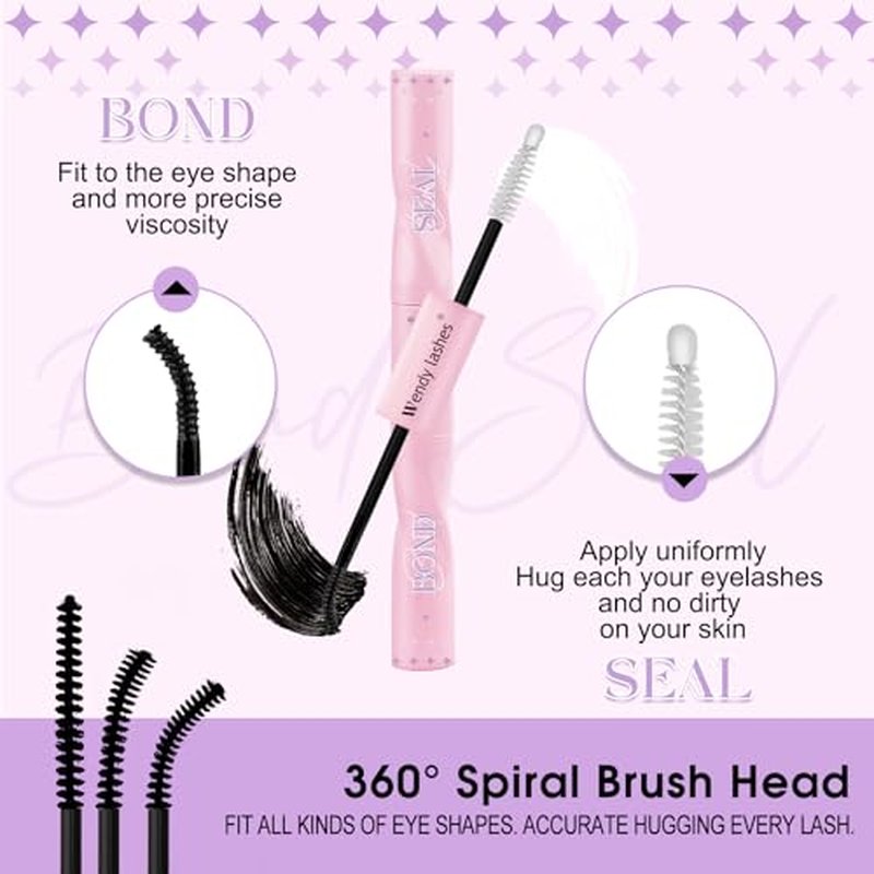 2-in-1 Lash Bond and Seal Kit for DIY Eyelash Extensions
