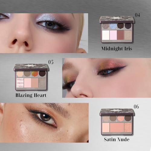 GIRLCULT All-in-One Cool-Toned Makeup Palette for Full Face & Smoky Looks