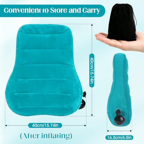 Inflatable Lumbar Support Pillow for Travel & Office