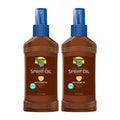Banana Boat Deep Tanning Oil Spray SPF 4, 8 Oz (2 Pack)