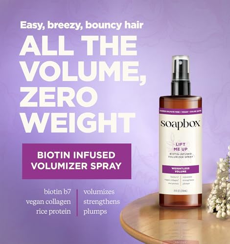 Soapbox Lift Me Up Volumizing Hair Spray - 8 oz
