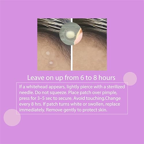 Wali Hydrocolloid Acne Patches - 72 Count (8mm & 12mm)