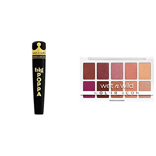 wet n wild Big Poppa Mascara & Color Icon 10-Pan Palette Set