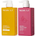Medix 5.5 Vitamin C Body Wash + Retinol Lotion Anti-Aging 2-Piece Set