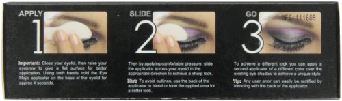 Instant Eye Shadow Honey Shade - 5 Pairs with Applicators