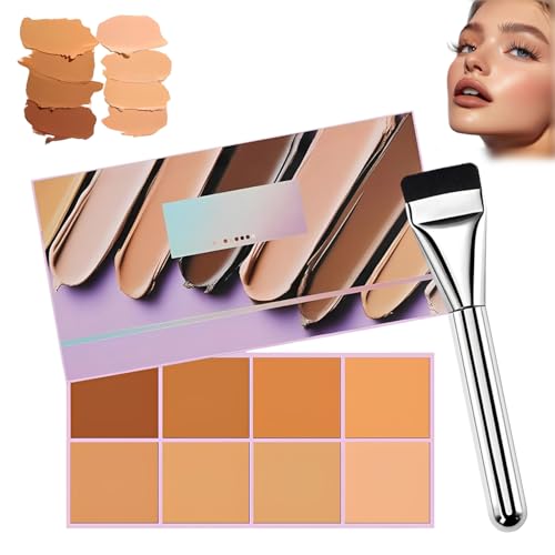 8-Shade Matte Concealer Palette with Applicator